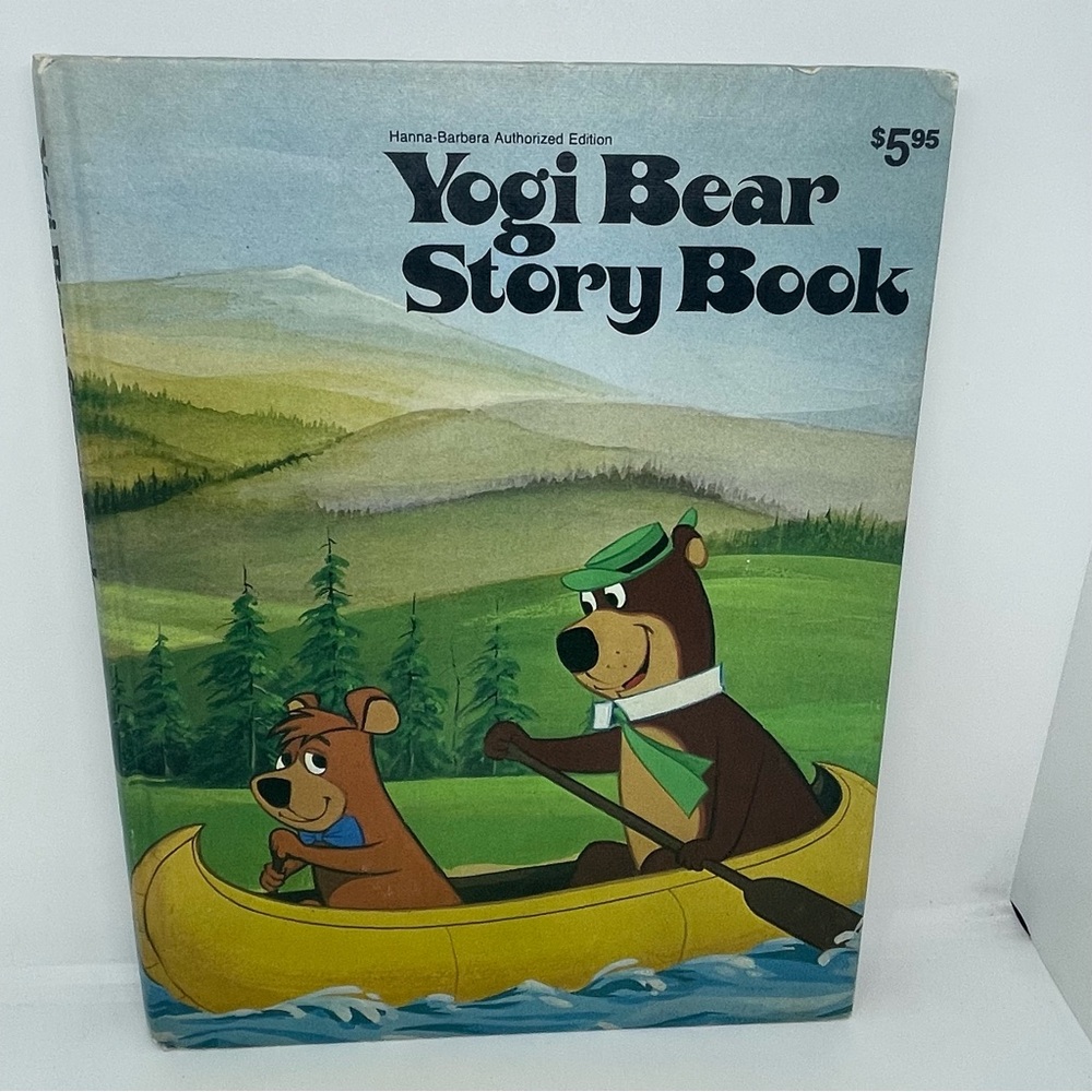 Hanna-Barbara Yogi Bear Story Book HC 1974